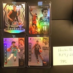 NBA STAR ROOKIE LOT Young, LaMelo, Zion, Morant